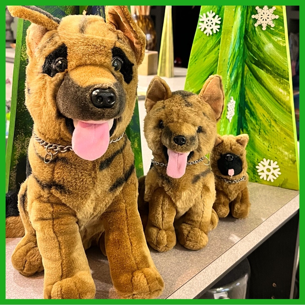 Stuffed German Rex Dogs